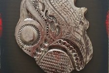 soyut j - 2014 - seramik - 30.3x40.3 cm